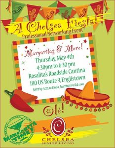 A Chelsea Fiesta!  Professional Networking Event @ Rosalita's Roadside Cantina | Englishtown | New Jersey | United States