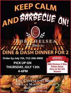 Keep Calm and BBQ On with The Chelsea at Brick @ The Chelsea at Brick | Brick | New Jersey | United States