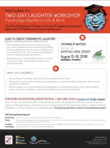 World Laughter Tour - Two Day Laughter Workshop "Psychology Applied to Life & Work @ The Pines at Whiting | Federal Way | Washington | United States