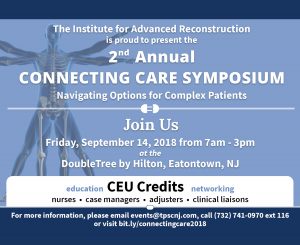 The Institute for Advanced Reconstruction - 2nd Annual Connecting Care Symposium @ Double Tree - Eatontown | Tinton Falls | New Jersey | United States