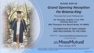 Brianna King's Welcome Reception @ Chimney Rock Inn | Bound Brook | New Jersey | United States
