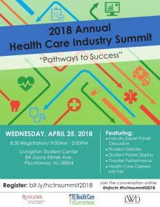 2018 Annual Health Care Industry Summit @ Rutgers Livingston Campus Student Center | Piscataway Township | New Jersey | United States