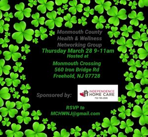 Monmouth County Health & Wellness Networking Group @ Monmouth Crossing 