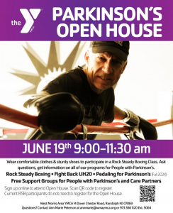 Parkinson's Open House @ West Morris Area YMCA | Randolph | New Jersey | United States